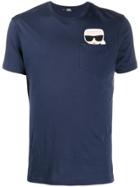 Karl Lagerfeld Ikonik Karl T-shirt - Blue