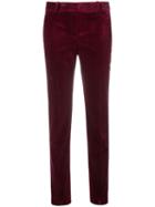 Theory Corduroy Slim-fit Trousers - Pink