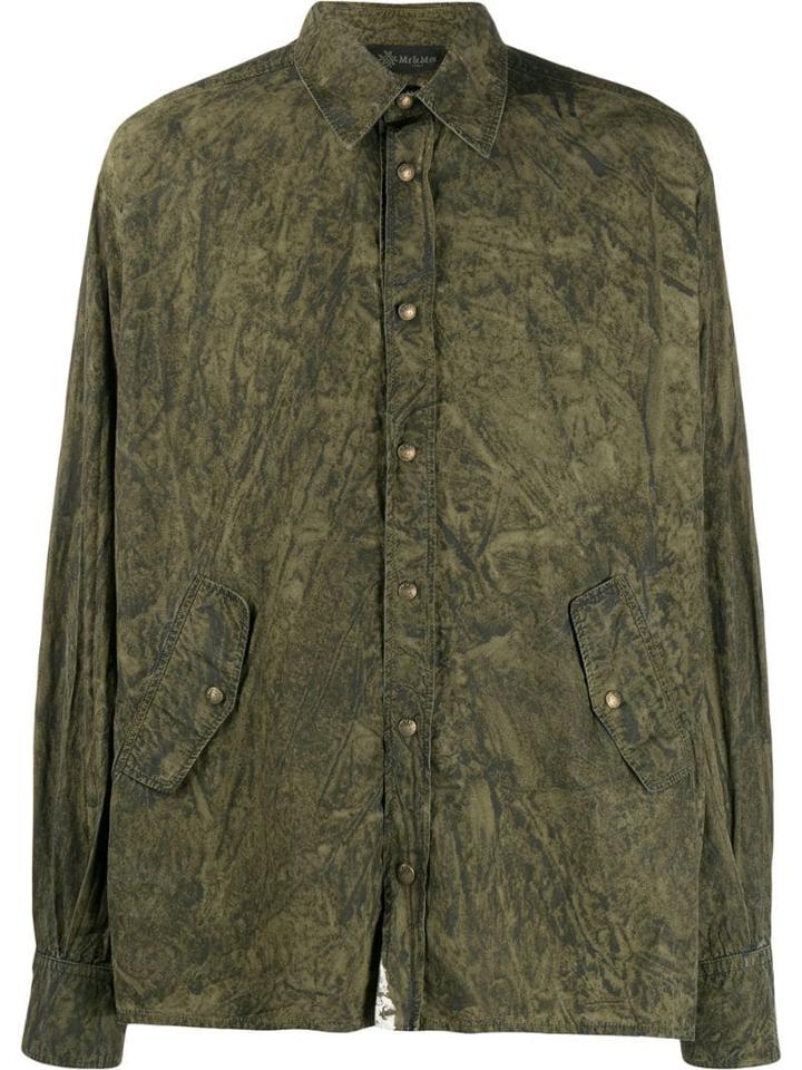 Mr & Mrs Italy Coated Shirt - Green