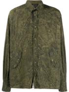 Mr & Mrs Italy Coated Shirt - Green