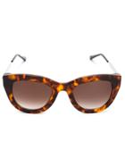 Thierry Lasry 'cupidity' Sunglasses - Brown