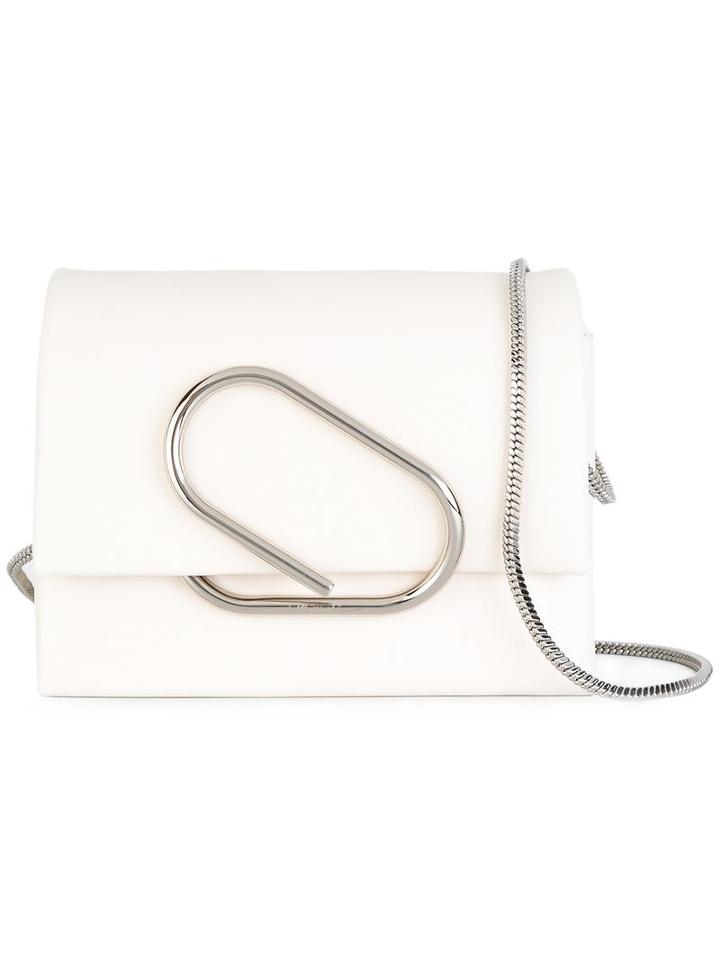3.1 Phillip Lim Micro Alix Crossbody Bag, Women's, White, Leather