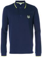 Kenzo - Tiger Polo Shirt - Men - Cotton - M, Blue, Cotton