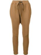 Daniel Patrick Drawstring Joggers, Women's, Size: Medium, Brown, Cotton