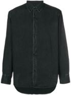 Rag & Bone Concealed Fastening Denim Shirt - Black