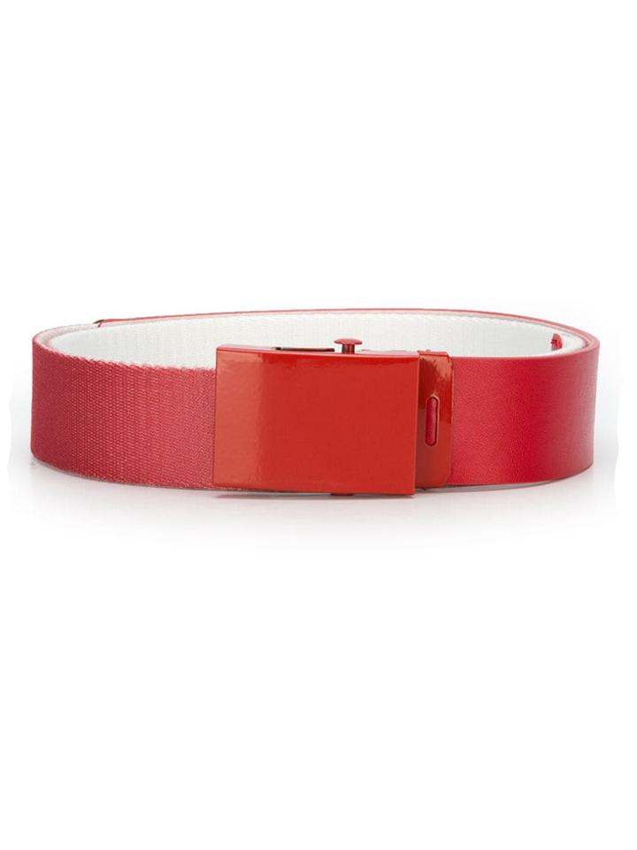 Diesel Red Tag Adjustable Waist Belt