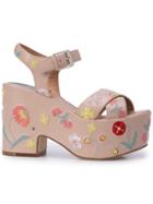 Laurence Dacade Helissa Platform Sandals - Pink