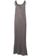 Rick Owens Lilies Crossover Low Back Dress - Nude & Neutrals