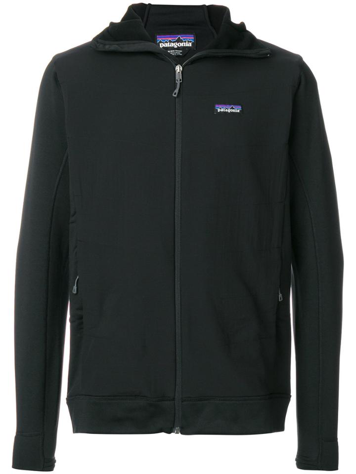 Patagonia Zip Hooded Sweatshirt - Black