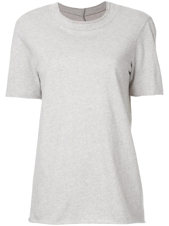 Zambesi Raw Finish T-shirt - Nude & Neutrals