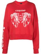Marcelo Burlon County Of Milan Cupid Print Sweatshirt - Red
