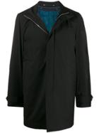 Paul Smith Single-breasted Fitted Coat - Black