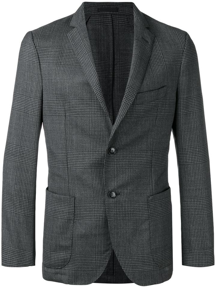 Officine Generale - Two Button Blazer - Men - Viscose/wool - 50, Grey, Viscose/wool