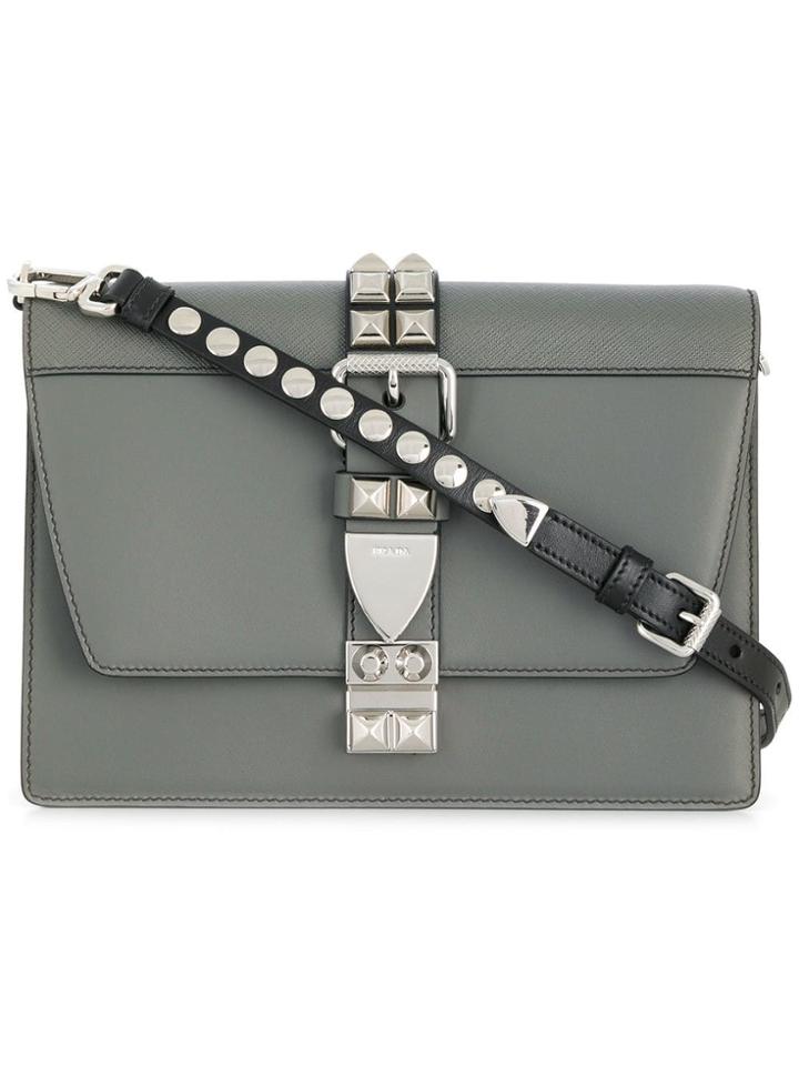 Prada Prada 1bd120vobh2bb0 F0jwn Leather - Grey
