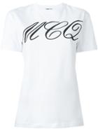 Mcq Alexander Mcqueen Tattoo Print T-shirt, Women's, Size: Xs, White, Cotton