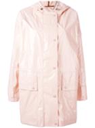 Moncler Navet Raincoat, Women's, Size: 3, Pink/purple, Cotton