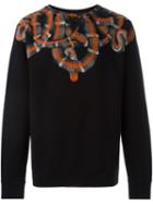 Marcelo Burlon County Of Milan 'aconcagua' Sweatshirt, Men's, Size: Small, Black, Cotton