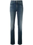 Armani Jeans - Stretch Skinny Jeans - Women - Cotton/spandex/elastane - 32, Blue, Cotton/spandex/elastane