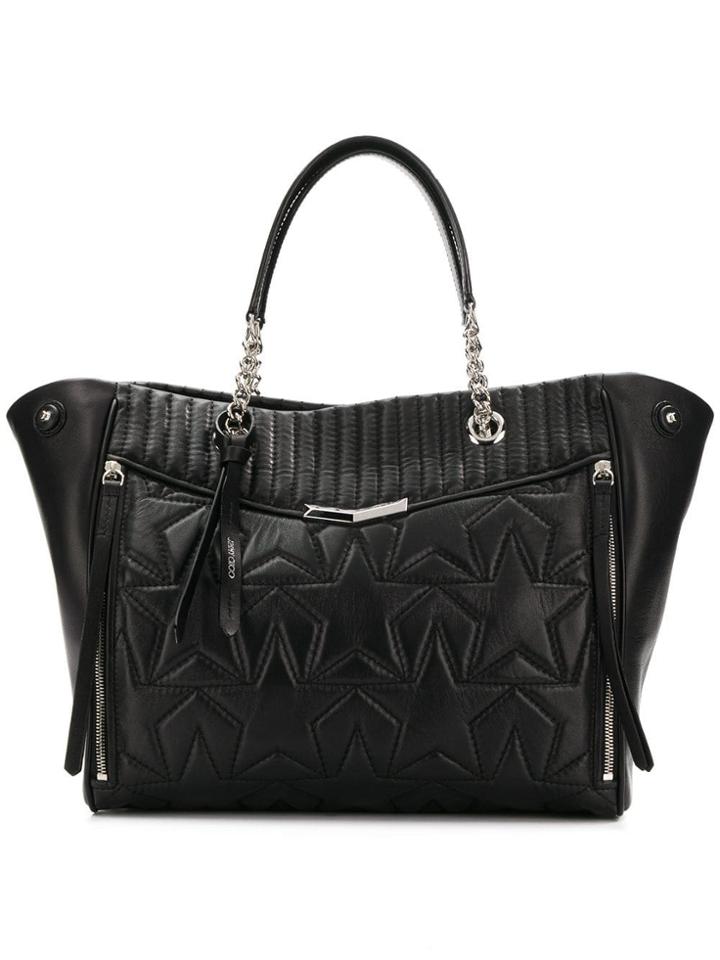 Jimmy Choo Helia Shopper Tote - Black