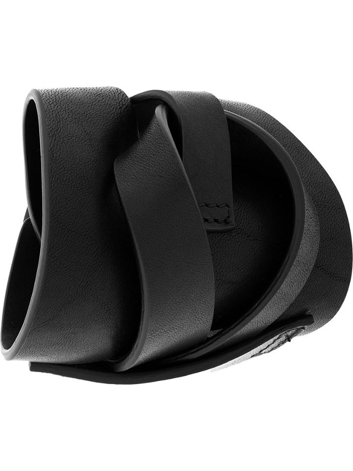 Ann Demeulemeester Interwoven Strap Cuff - Black