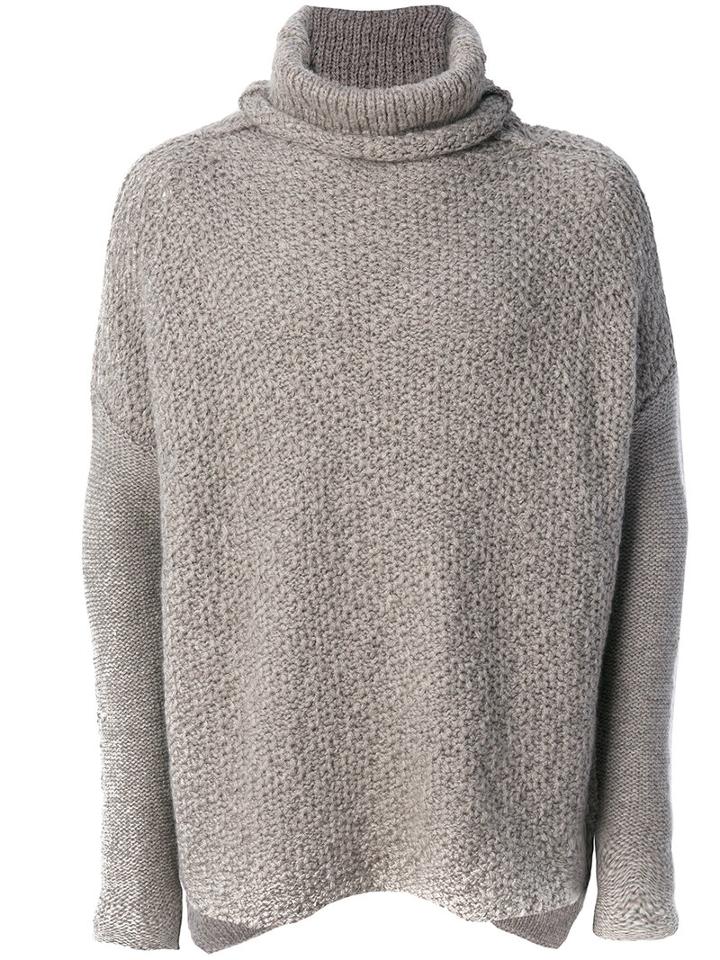 Daniel Andresen - Roll Neck Jumper - Men - Yak - L, Grey, Yak