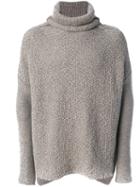 Daniel Andresen - Roll Neck Jumper - Men - Yak - L, Grey, Yak
