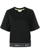 Dkny Oversized Logo T-shirt - Black