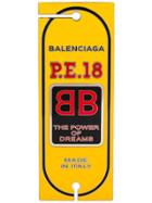 Balenciaga Stamp Badge - Yellow & Orange