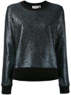 Essentiel Antwerp - Embellished Nosleeves Sweatshirt - Women - Cotton - 1, Women's, Black, Cotton