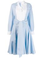 Loewe Two-tone Shirtdress - Blue