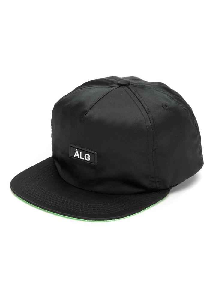 Àlg Logo Patch Baseball Cap - Black