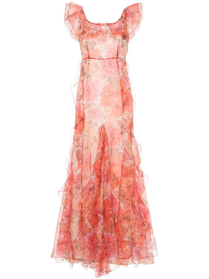 Alice Mccall Flora Gown - Yellow & Orange