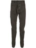 Masnada Slim-fit Gathered Trousers - Green