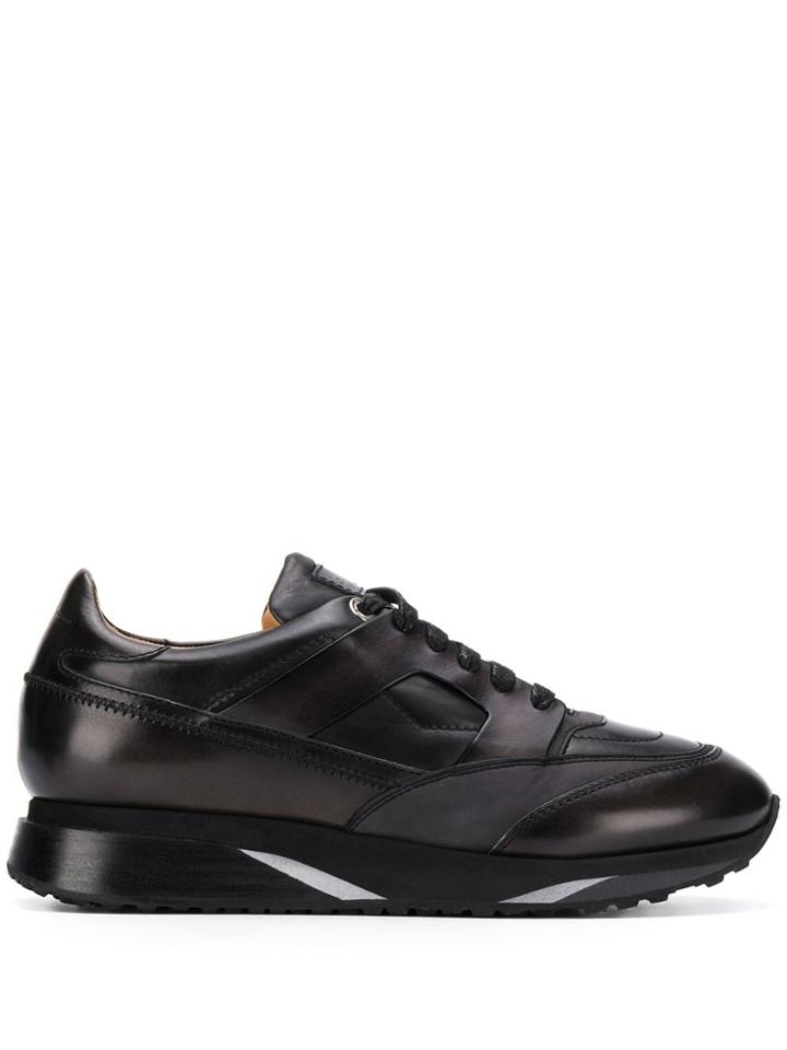Santoni Santoni 21167cdvn50149479 Nero Furs & Skins->leather - Black