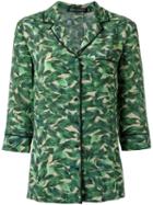 Andrea Marques - Silk Shirt - Women - Silk - 42, Green, Silk