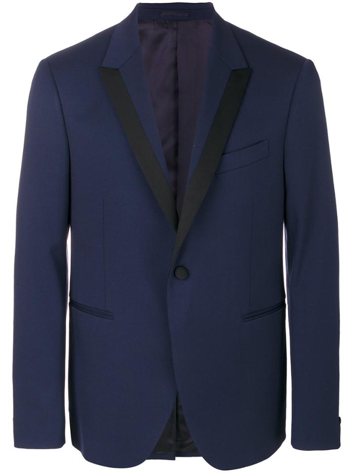 Versace Tuxedo Blazer - Blue