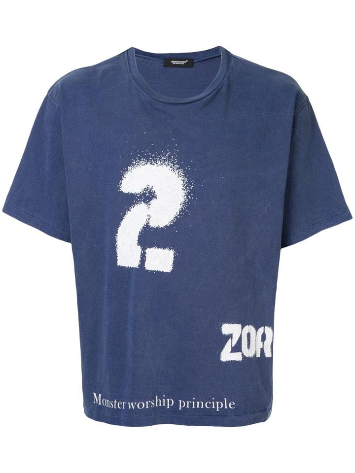 Undercover Printed T-shirt - Purple