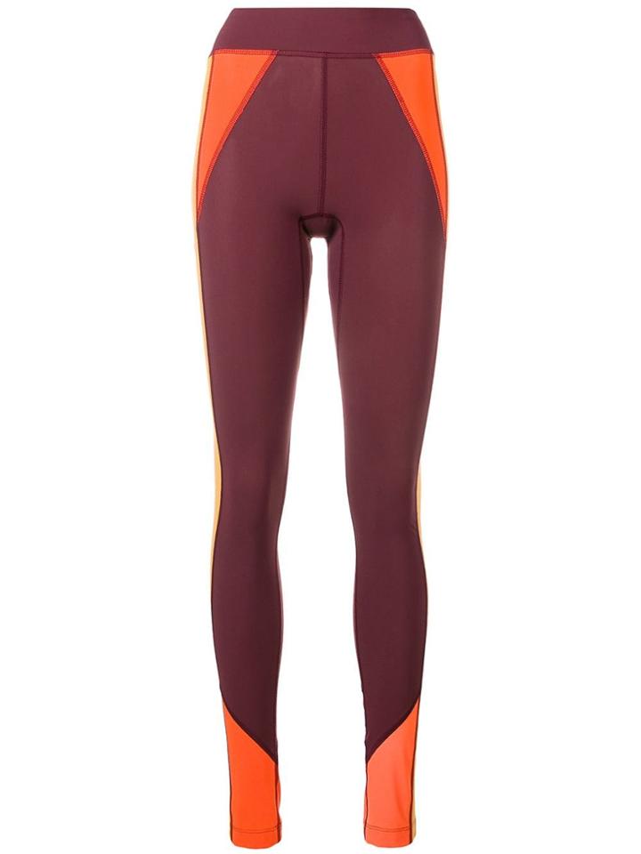 Isabel Marant Panel Leggings - Red