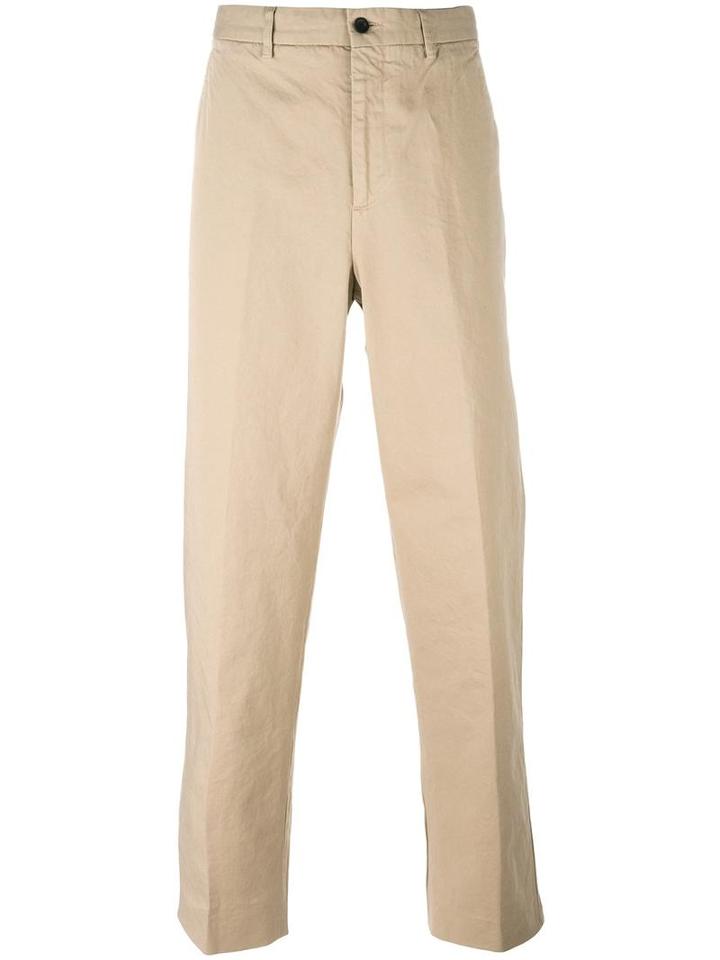 Our Legacy Loose-fit Trousers, Men's, Size: Large, Nude/neutrals, Cotton