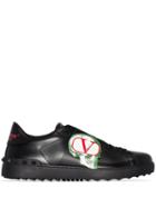 Valentino Valentino Garavani X Undercover Logo-patch Sneakers - Black