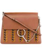 Chloé Faye Woven Tote - Brown