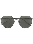 Gentle Monster Elf Cliff Sunglasses - Black