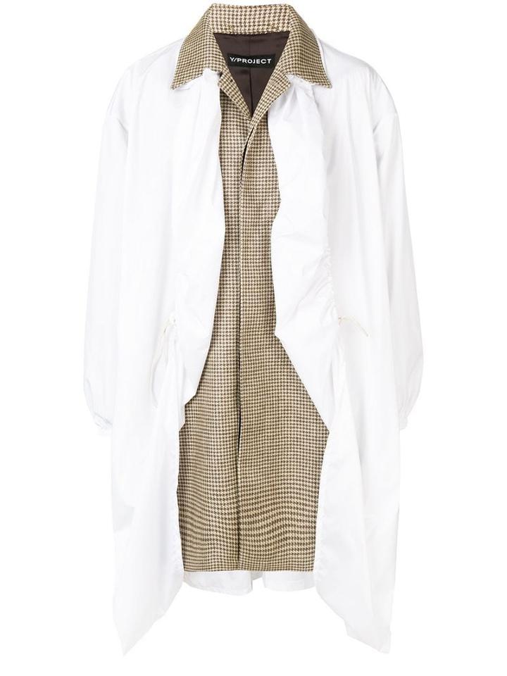 Y/project Covered Coat - Neutrals
