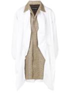Y/project Covered Coat - Neutrals
