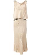 Chanel Vintage Bead Embellished Two Piece Suit - Nude & Neutrals