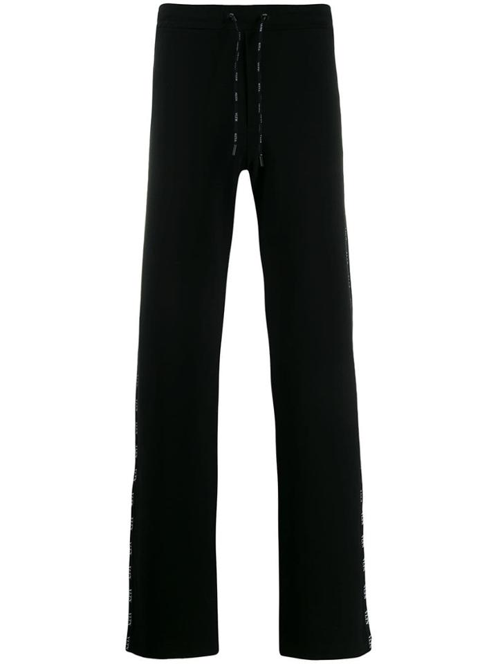 Valentino Logo Track Pants - Black