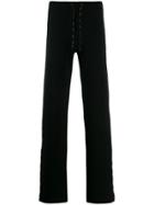 Valentino Logo Track Pants - Black