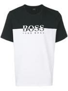 Boss Hugo Boss Contrast Panels T-shirt - White