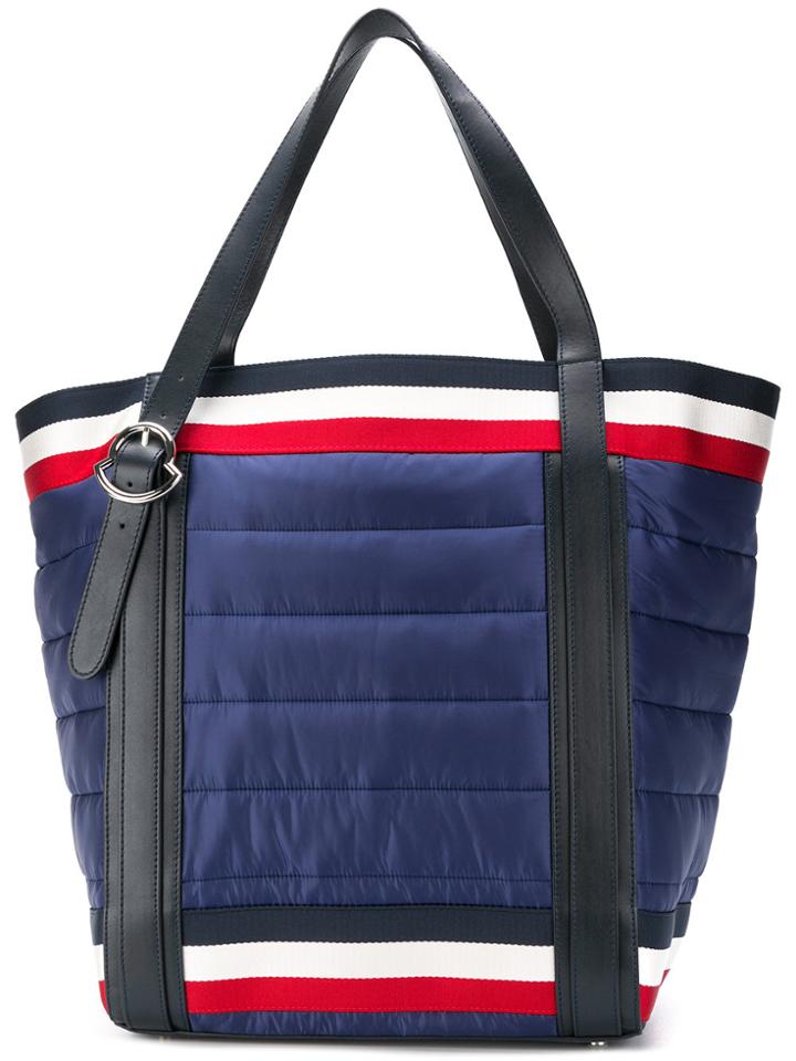 Moncler Amalgi Padded Tote - Blue