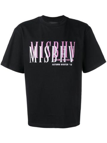 Misbhv Double Embro T-shirt Black